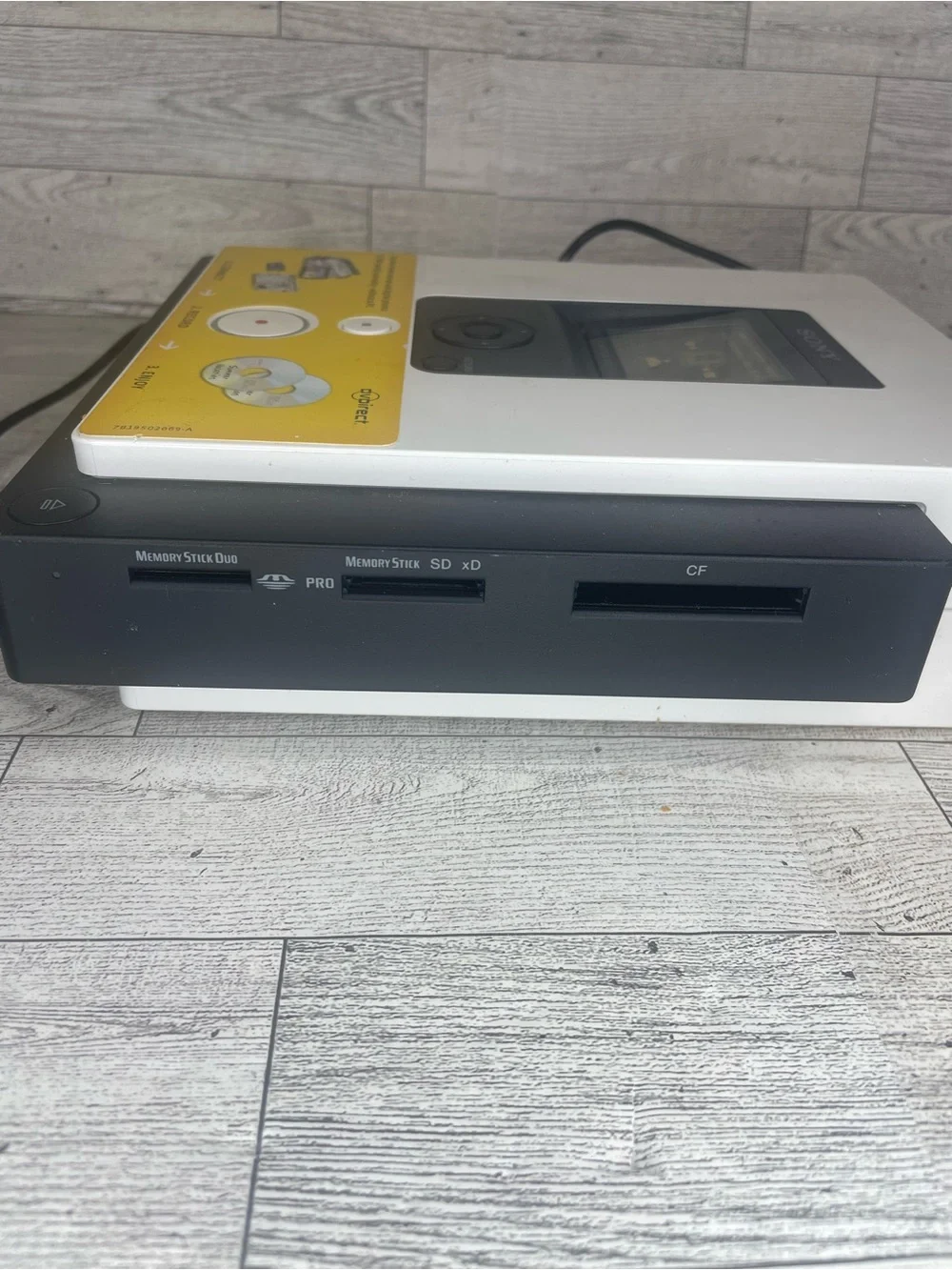 Sony Multi-Function Portable DVD Recorder - White/Black